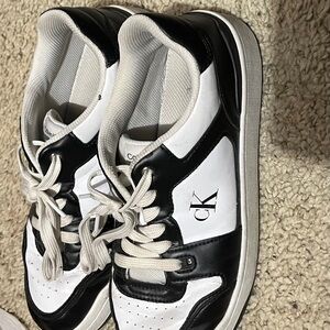 Calvin Klein Monochrome Athletic Shoes 11 medium women’s